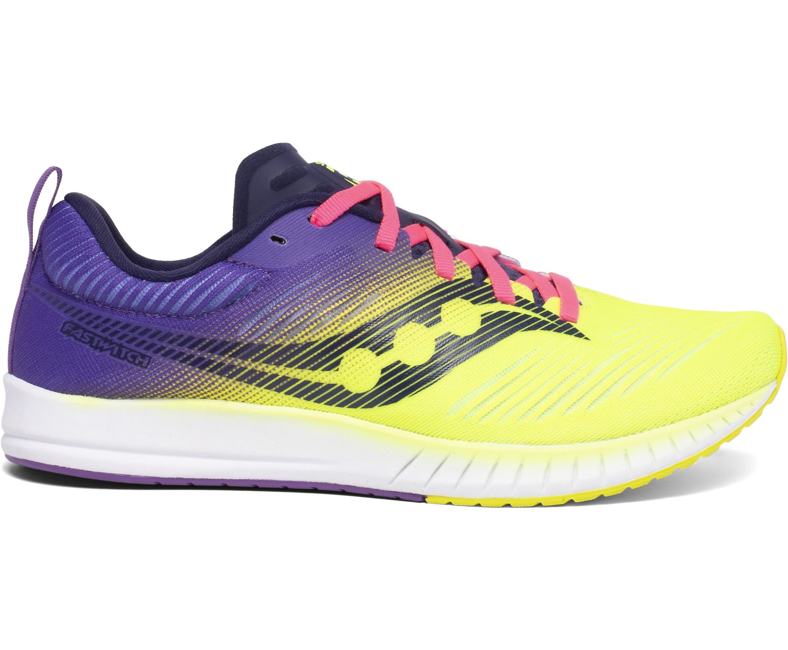 Saucony Fastwitch 9 Women\'s Running Shoes Yellow / Purple | Canada 128BEXC